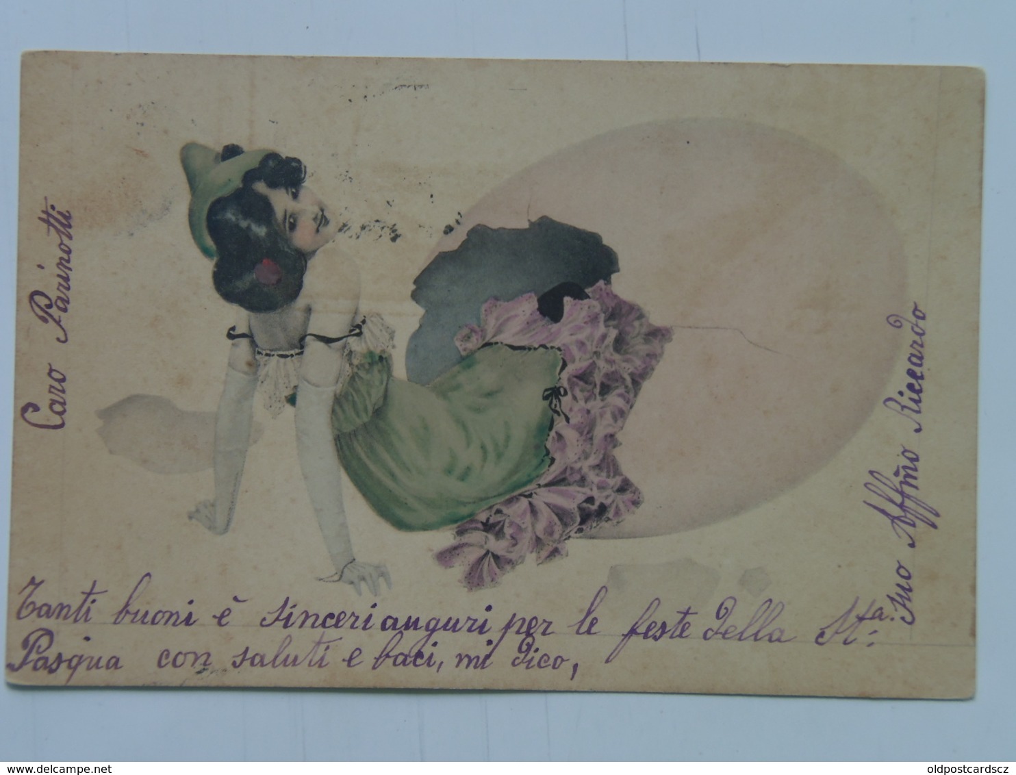 Raphael Kirchner 57 G-4 Girls And Eggs Files Et Oeufs 1901 - Kirchner, Raphael