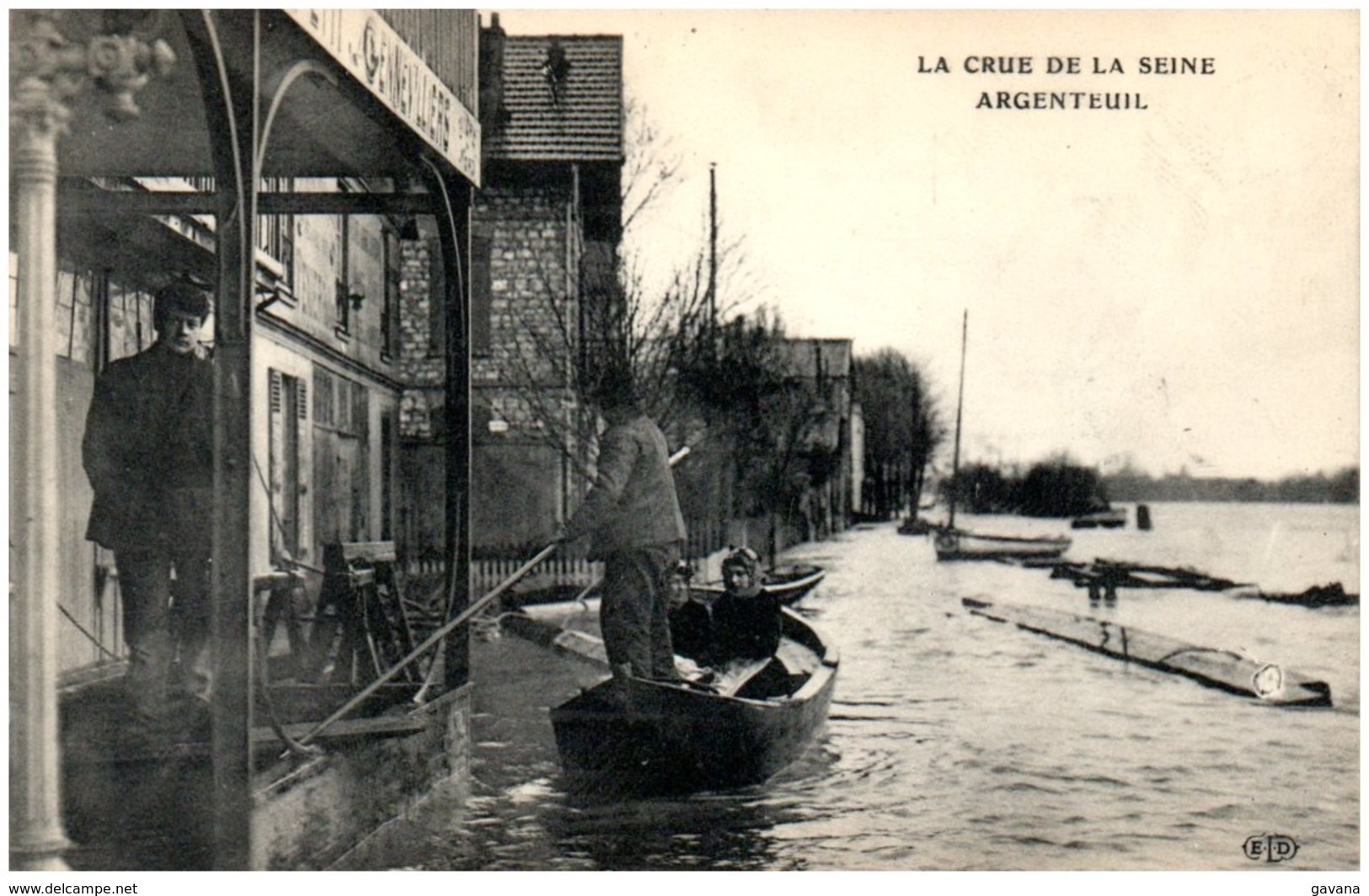 95 ARGENTEUIL - Crue De La Seine - - Argenteuil