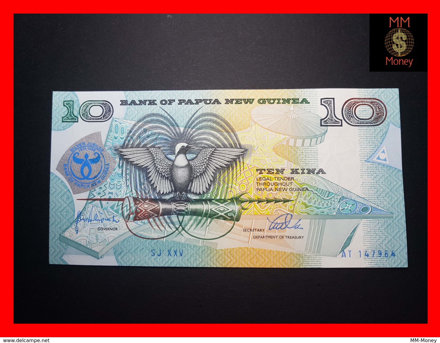 PAPUA NEW GUINEA 10 Kina  1998  P. 17 *COMMEMORATIVE*  UNC - Papua New Guinea