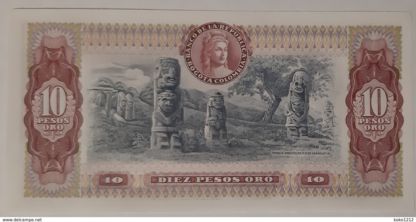 Colombia - 10 Pesos - 7/08/1980 - UNC - Colombie