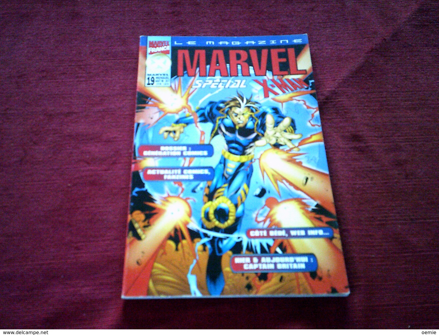 MARVEL  N° 19  AOUT   1998     SPECIAL X MAN - Marvel France