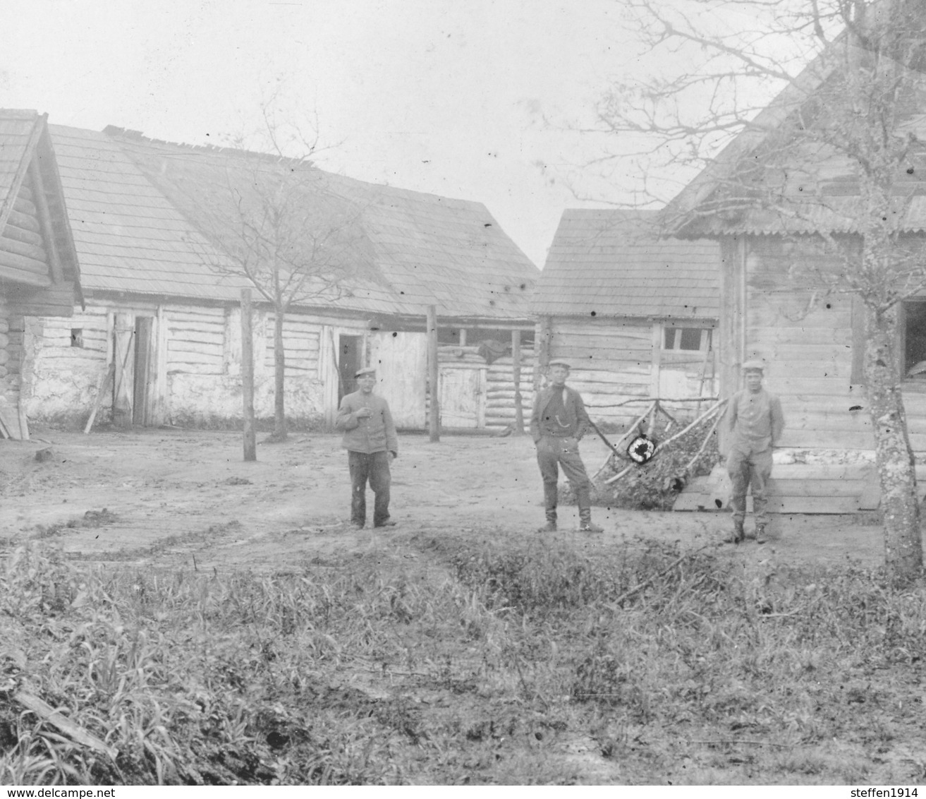 Soldatenleben Front - Frontleben-   - WWI Carte Photo Allemande  1914-1918 - Guerre 1914-18