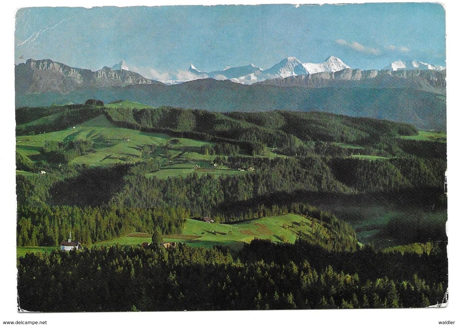 BE 3538  RÖTHENBACH, AUSBLICK VOM KURHAUS CHUDERHÜSI    ~ 1970 - Röthenbach Im Emmental