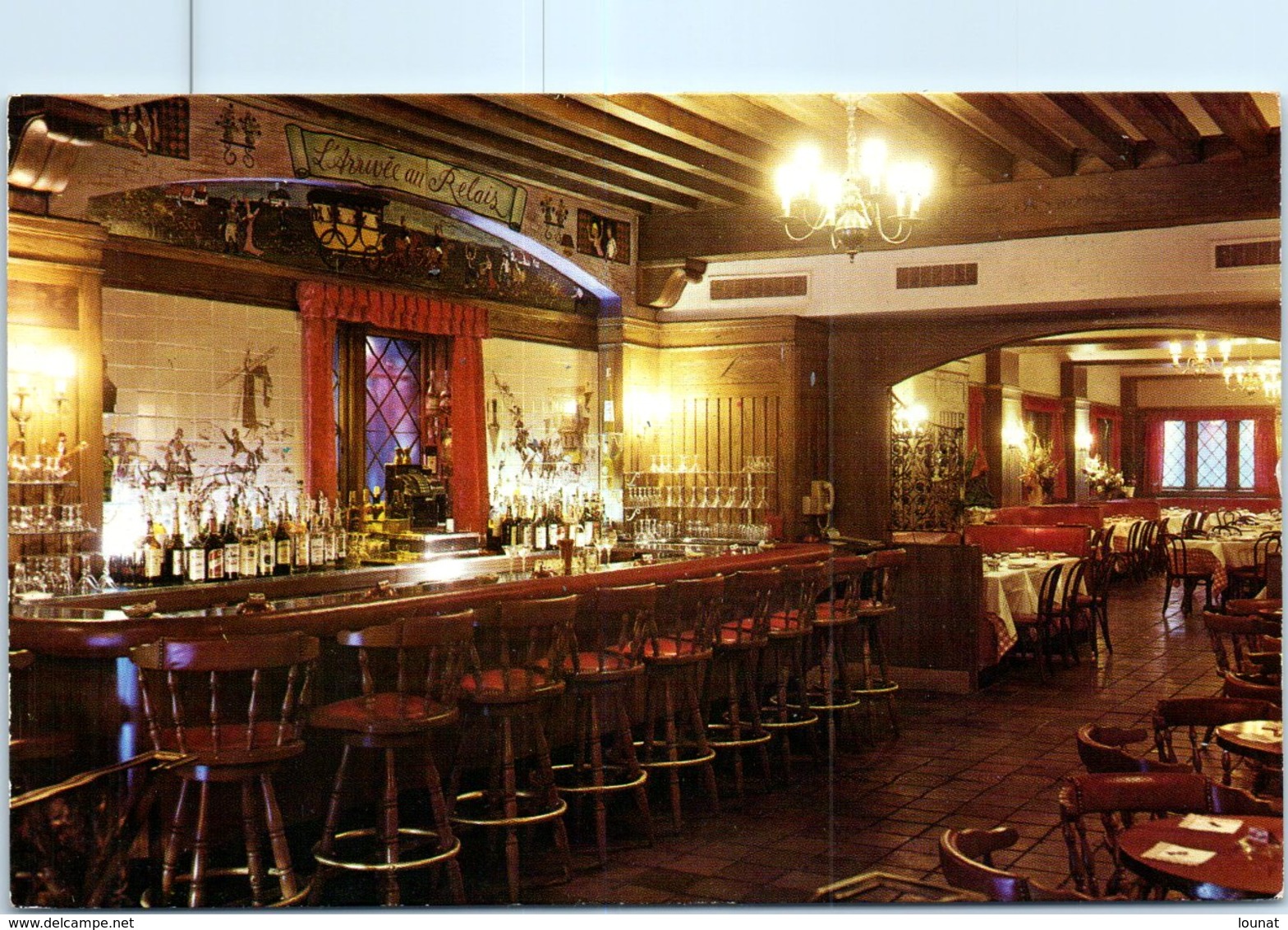 USA - NEW YORK, N.Y. - Le Relais Restaurant - 129 West 48th ST., New York - Bar, Alberghi & Ristoranti