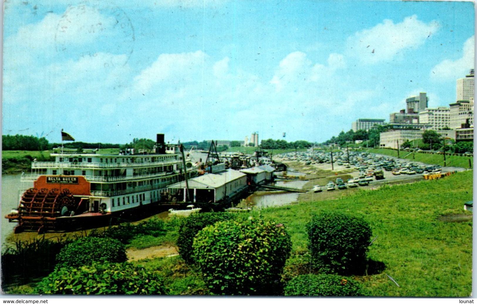 USA - MEMPHIS Is A Regular Port Of Tall For The Delta Queen - Tampon De Nachville - Timbre Statue De La Liberté) - Memphis