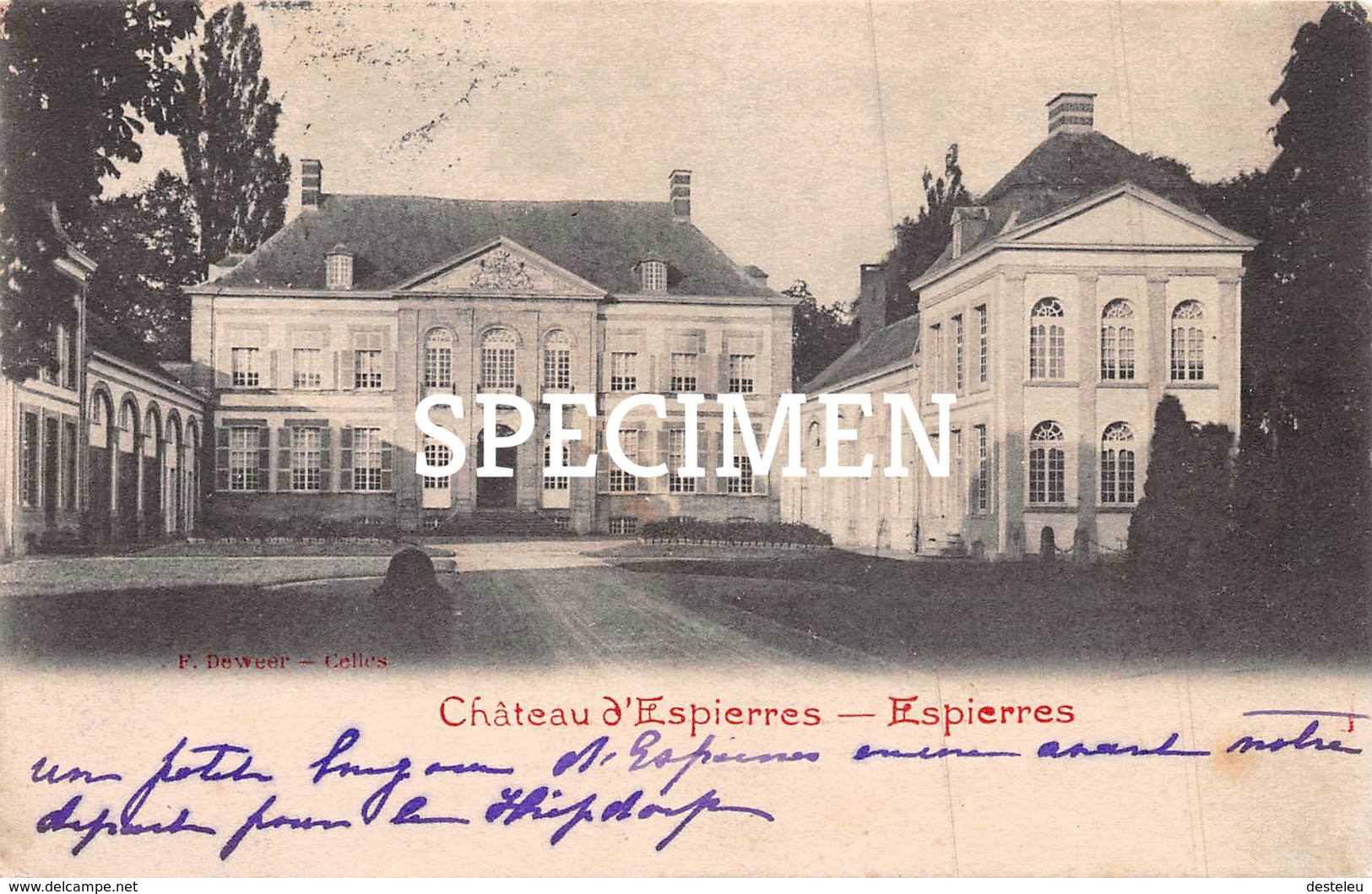 Château D' Espierres - Spiere - Espierres-Helchin - Spiere-Helkijn