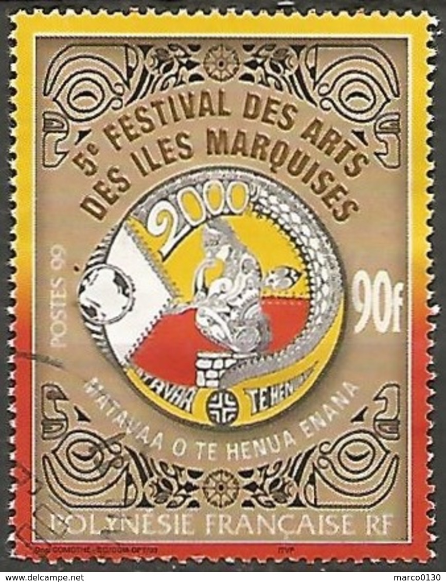 POLYNESIE FRANCAISE N° 609 OBLITERE - Used Stamps