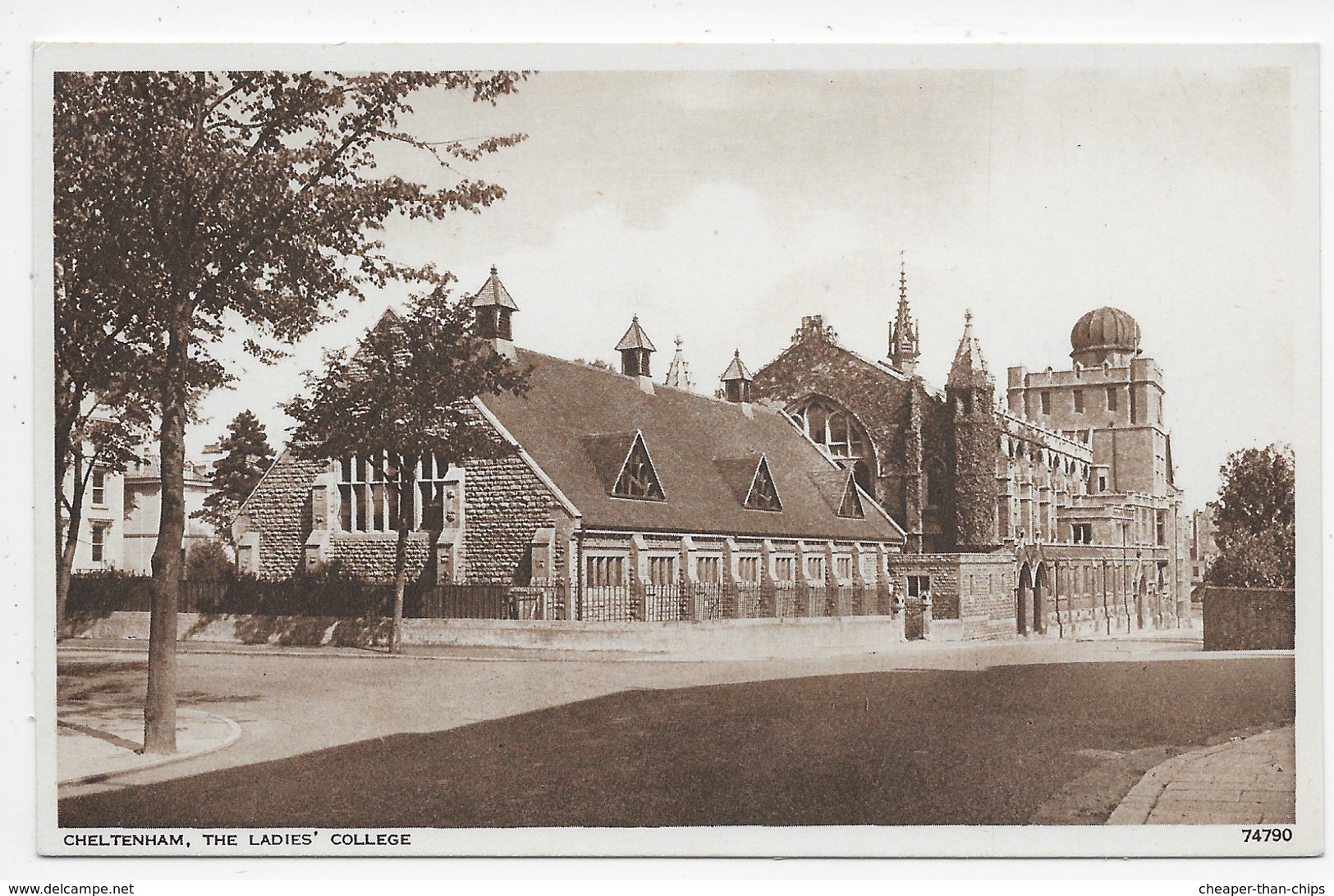 Cheltenham, The Ladies' College - Photochrom 74790 - Cheltenham