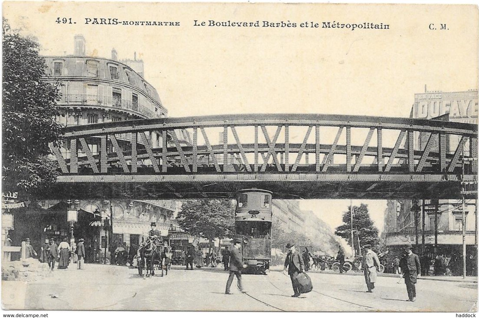 PARIS : LE BOULEVARD BARBES - Other & Unclassified