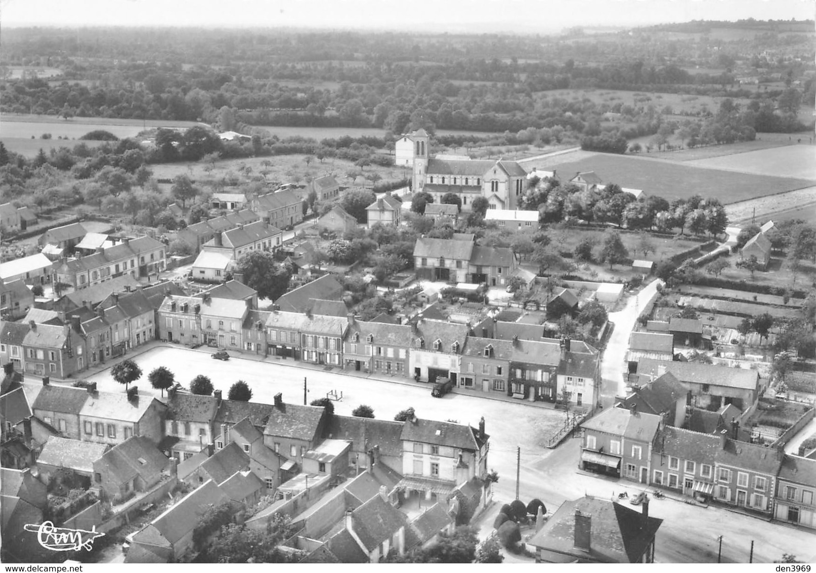 COURTOMER - Vue Générale Aérienne - Courtomer