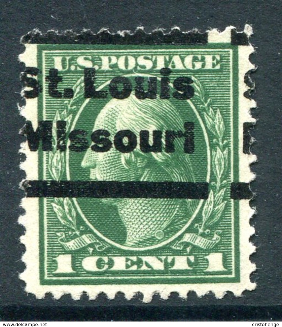 USA Precancel - Missouri - St Louis (see Description) - Preobliterati