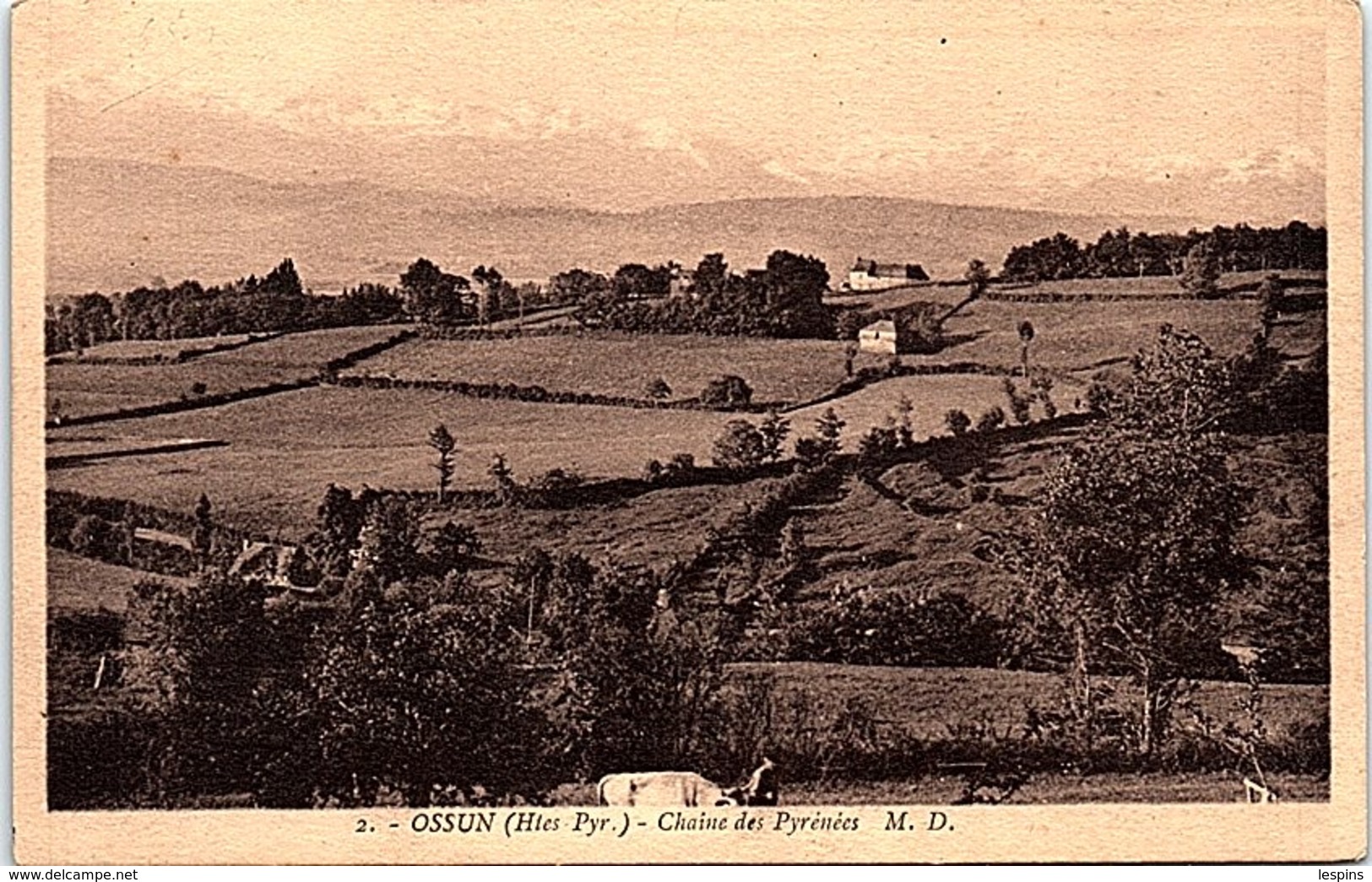 65 - OSSUN --  Chaines Des Pyrénées - Ossun