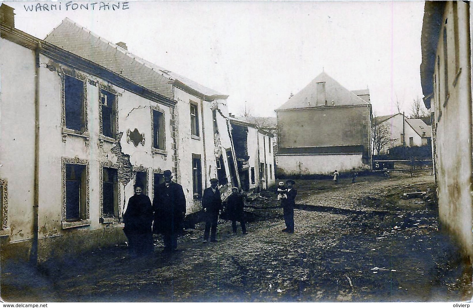 Belgique - Neufchâteau - Warmifontaine - Affaissement Du Sol - 11 Mars 1912 - Neufchateau