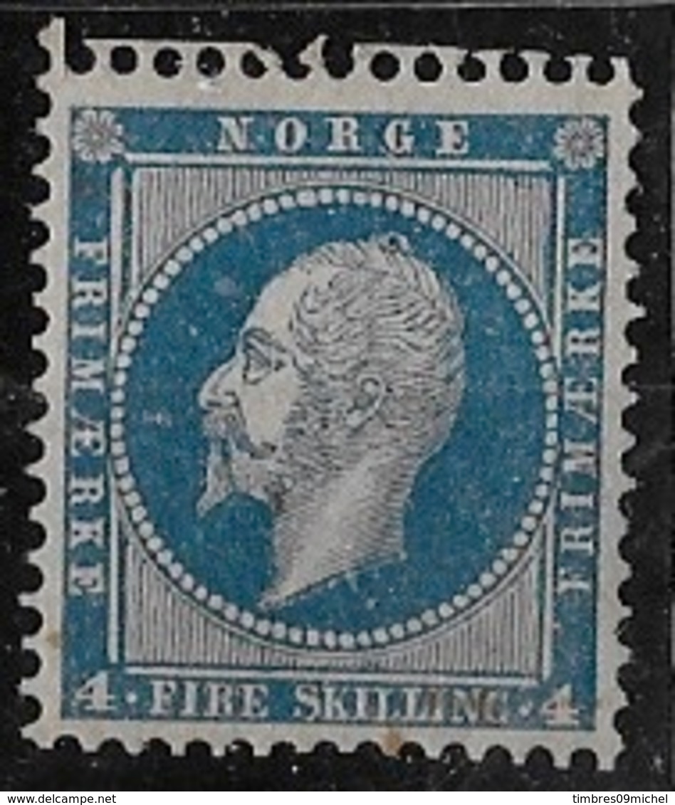 Norvège N°4 Neuf Avec Charnière - Unused Stamps