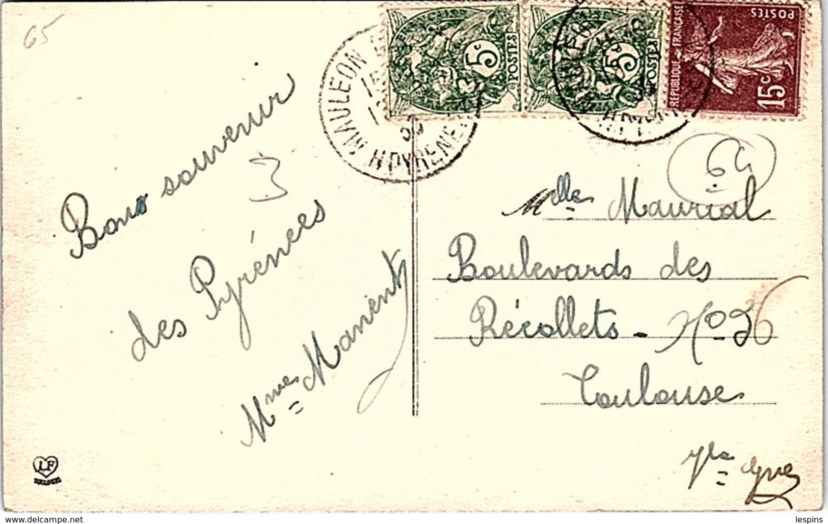65 - MAULEON BAROUSSE -- Vue Générale - Mauleon Barousse