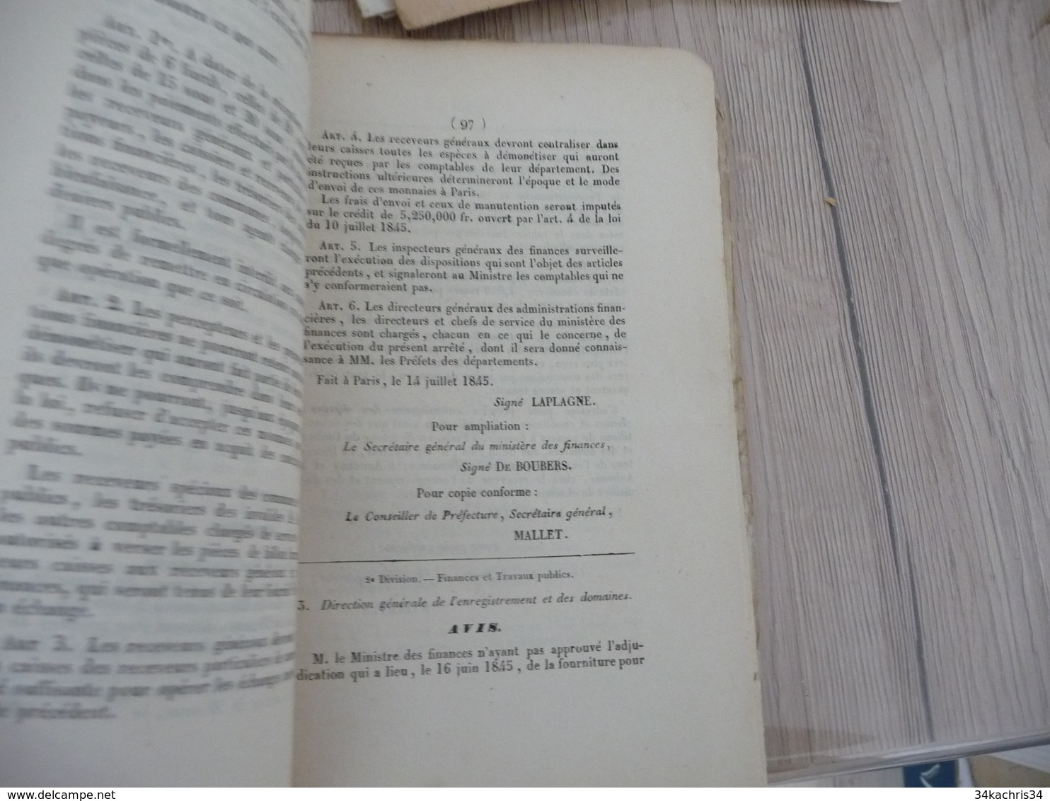 Recueil Des Actes Administratifs De L'Ardèche N°15 Année 1895 - Gesetze & Erlasse