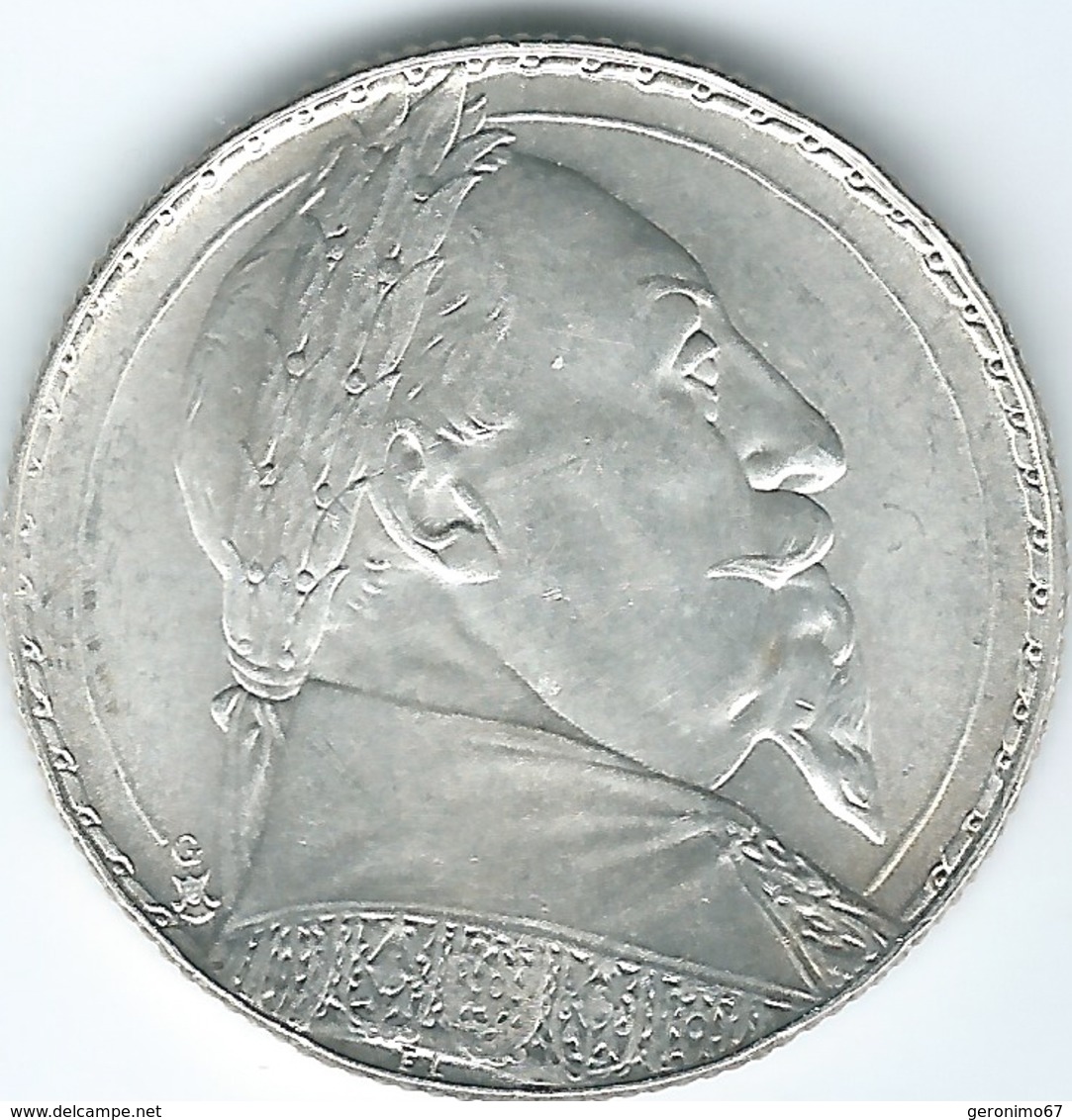 Sweden - 1932 - Gustav V - 2 Kronor - KM805 - 300th Anniversary Of The Death Of Gustaf II Adolf - Schweden