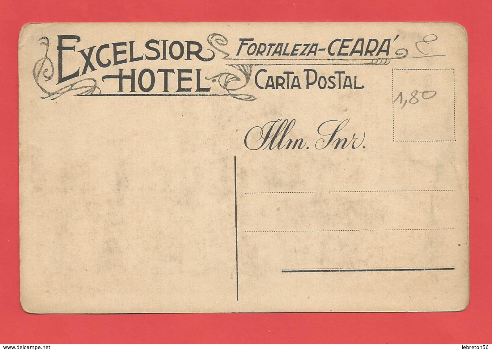 C.P.A.   " FORTALEZA "  CE ARA . Excelsior Hôtel ( Animée ) X  2phot. - Fortaleza