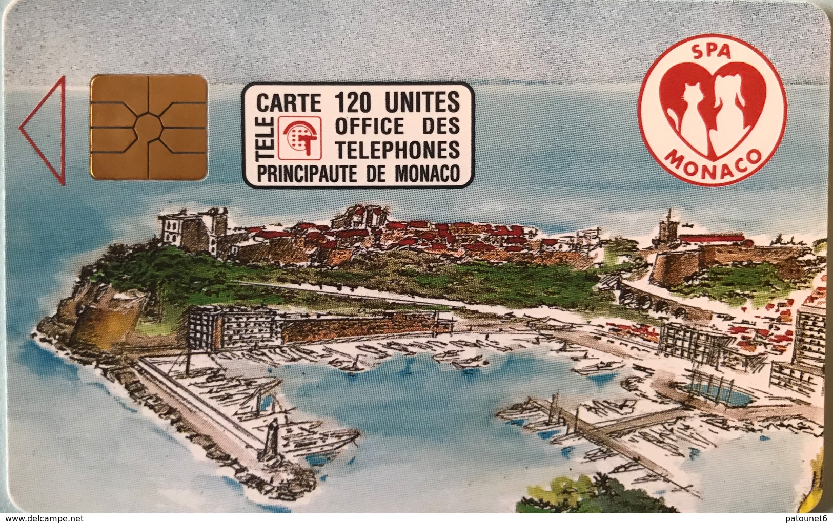 MONACO  -  Phonecard  -  MF 23  -  S.P.A. Monaco  -  120 Unités - Monaco