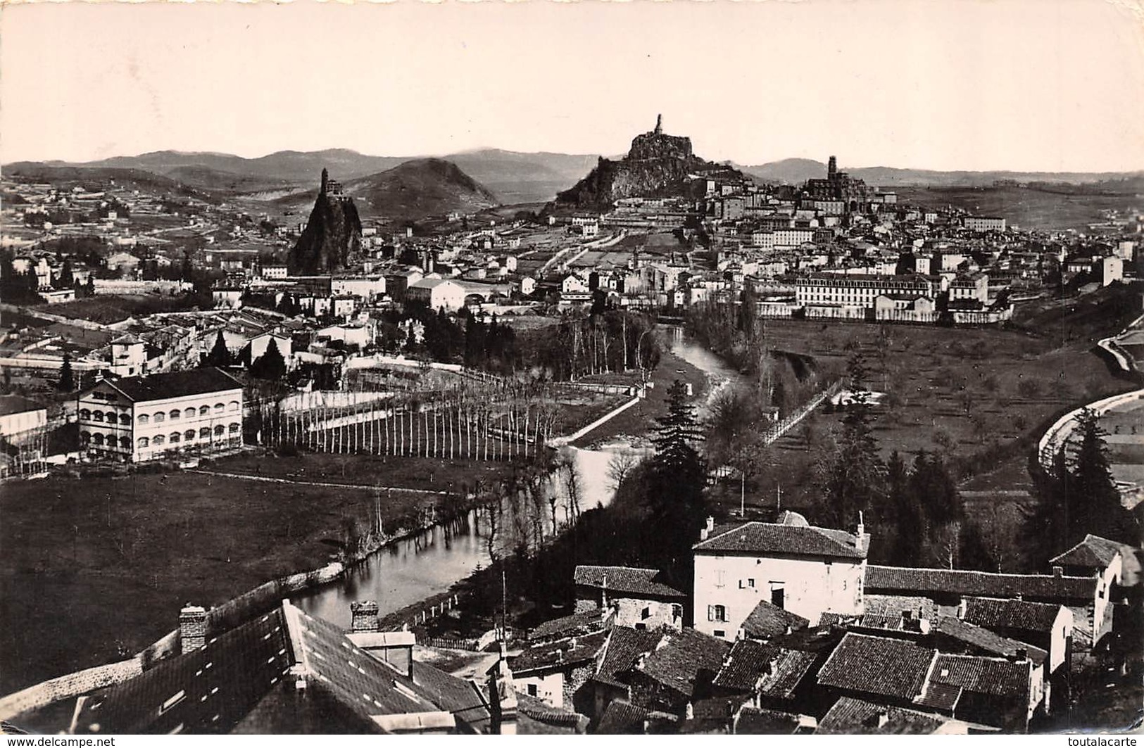 CPSM 43 LE PUY VUE GENERALE COTE OUEST - Le Puy En Velay