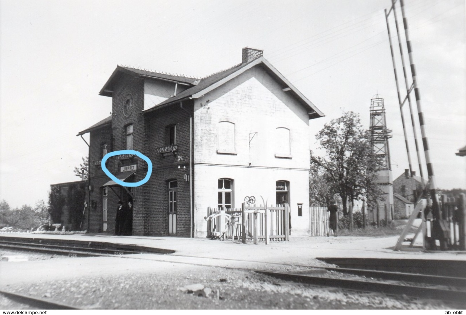 PHOTO GARE LOMPRET CHIMAY  REPRO - Chimay