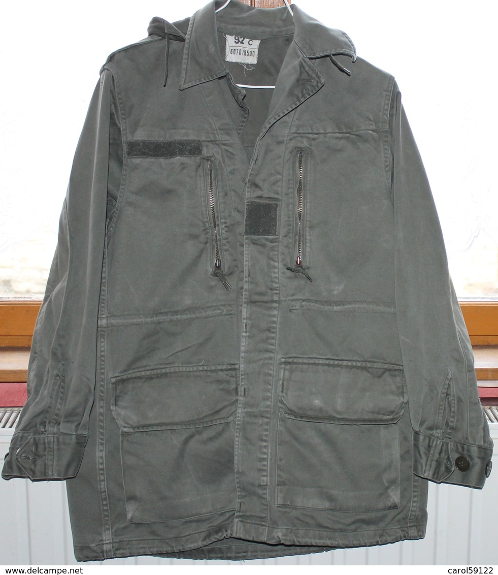 Veste Treillis Toile Verte T 92C - Uniform