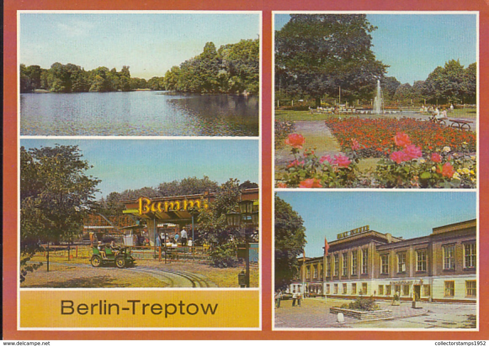 87583- BERLIN- TREPTOW, LAKE, PARK, CAR - Treptow