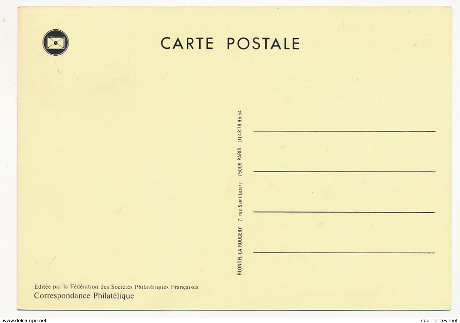 FRANCE - Carte Locale - Journée Du Timbre 1988 - 70 VESOUL - 12 Mars 1988 - Journée Du Timbre