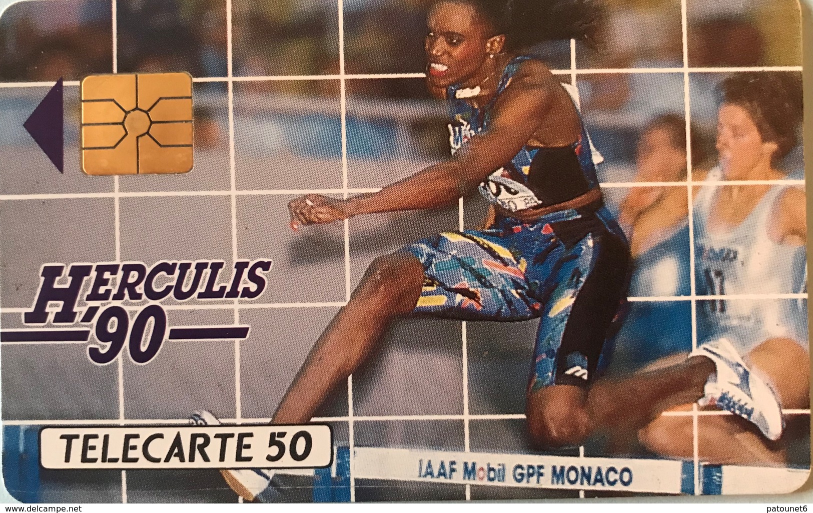 MONACO  -  Phonecard  -  MF 6  -  HERCULIS 90  -  50 Unités - Monaco