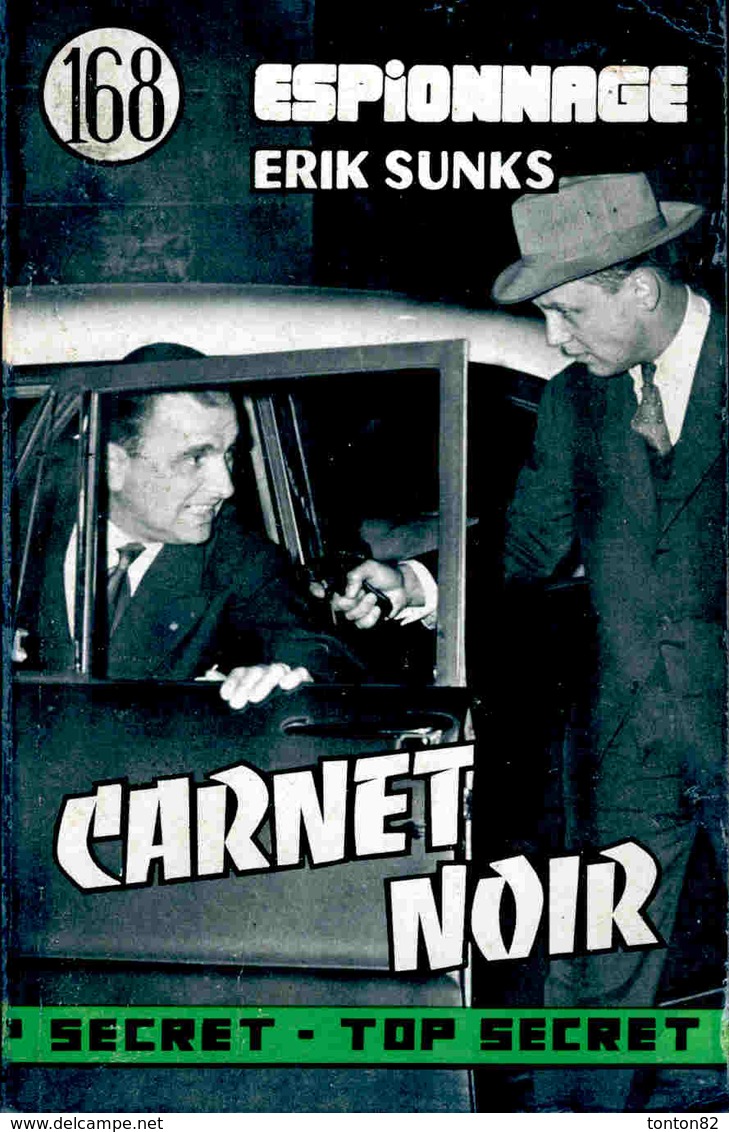 Erik Sunks - Carnet Noir -  Éditions Atlantic " Top Secret " N° 168 - ( 1961 ) . - Otros & Sin Clasificación