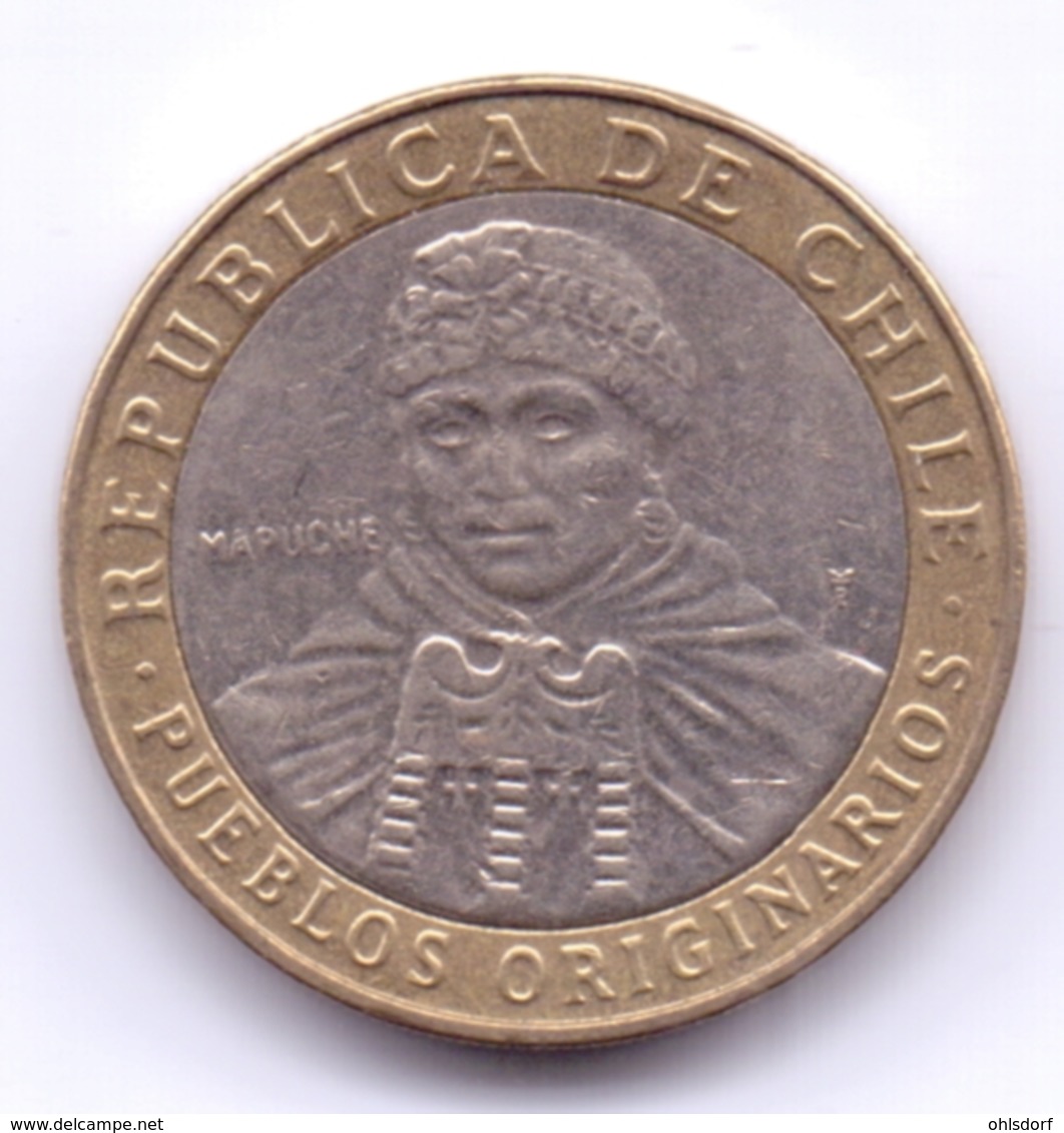 CHILE 2014: 100 Pesos, KM 236 - Chile