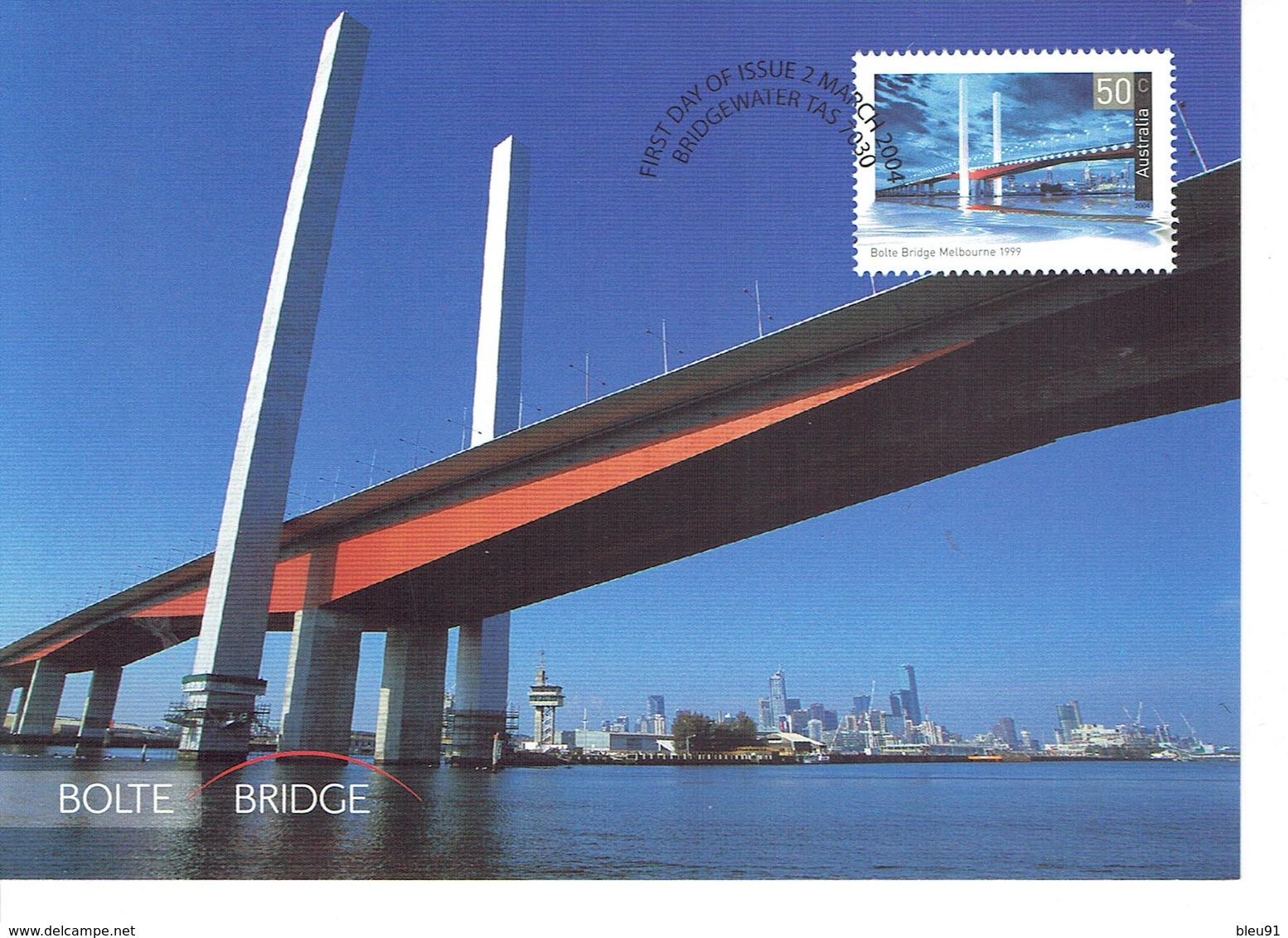 CARTE MAXIMUM MELBOURNE BOLTE BRIDGE - Cartoline Maximum