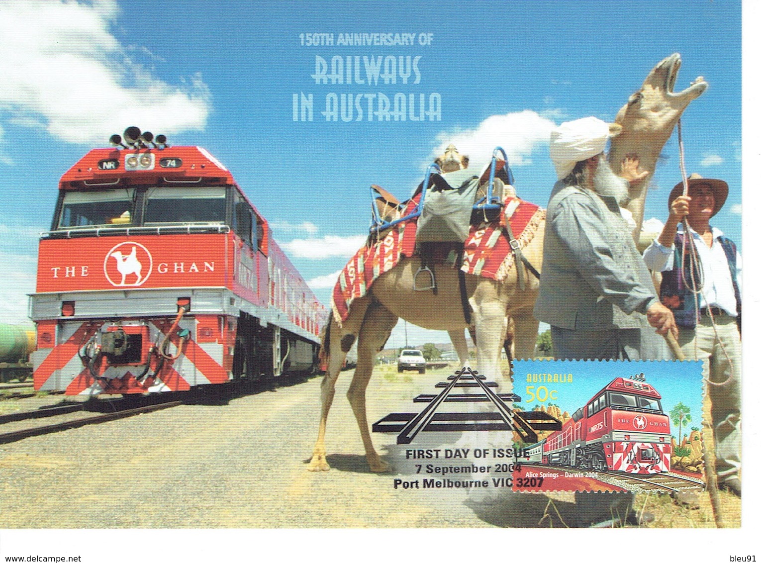 CARTE MAXIMUM RAILWAYS IN AUSTRALIA - Maximumkarten (MC)