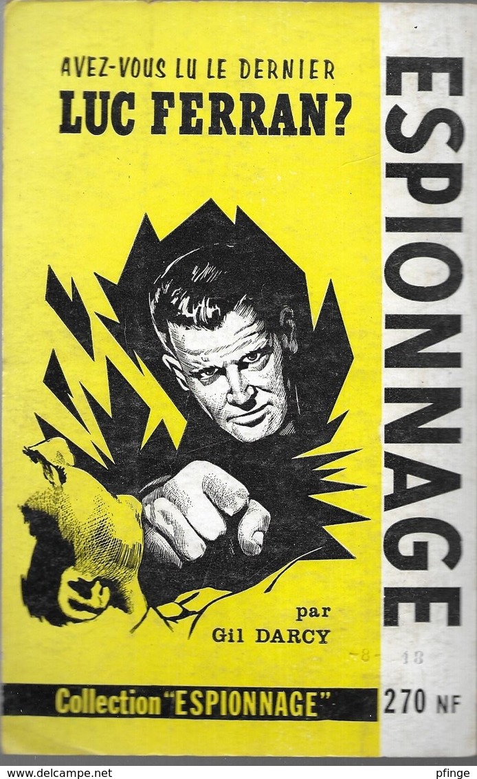 Piège En Norvège Par Paul Binic - L'arabesque Espionnage N°252 - Couverture : Jef De Wulf - Editions De L'Arabesque
