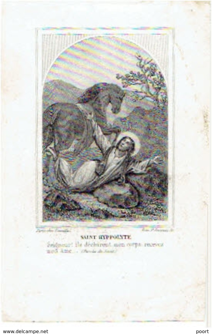 GIJZEGEM - Maria Paulina De BROQUEVILLE - Overleden Op Het Kasteel Van GHYSEGHEM 1853 - Images Religieuses