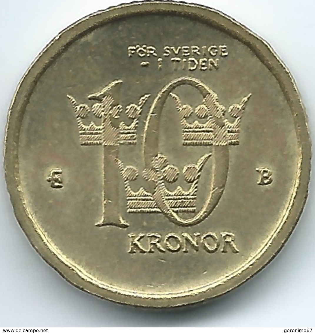 Sweden - 2002 - Carl XVI Gustaf - 10 Kronor - KM895 - Suecia