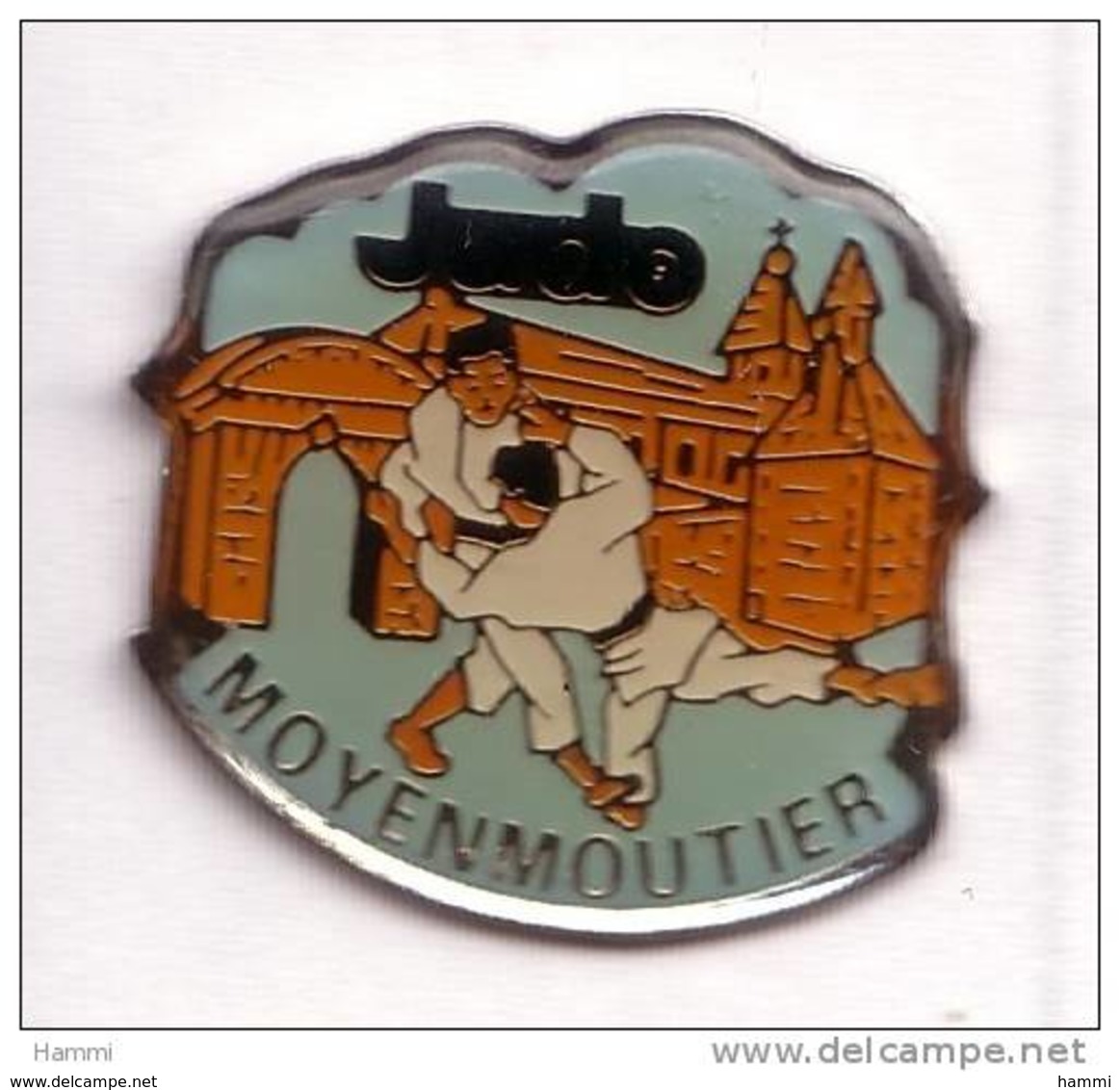 C154 Pin's Judo Club Moyenmoutier Vosges Achat Immédiat - Judo