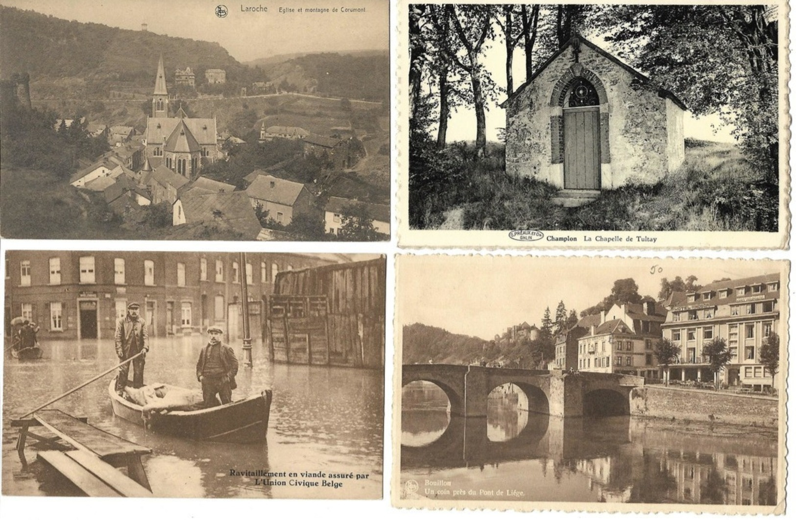 84 Cartes Postales BELGIQUE