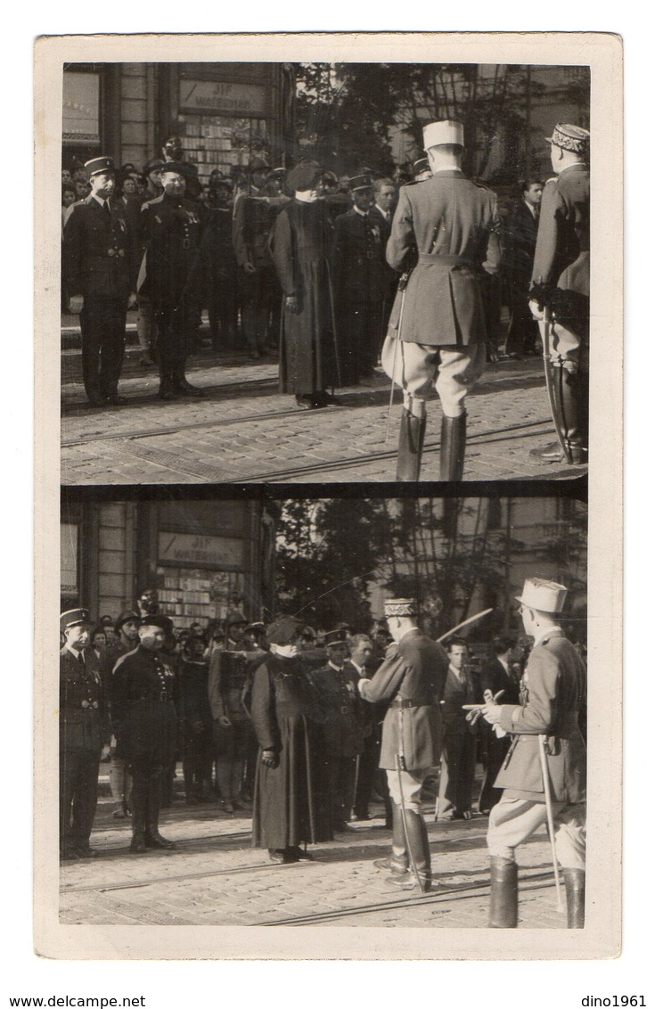 CPA 2907 - MILITARIA - Carte Photo Militaire - Remise De La Médaille De La Légion D'Honneur à Un Aumônier Militaire - Personnages