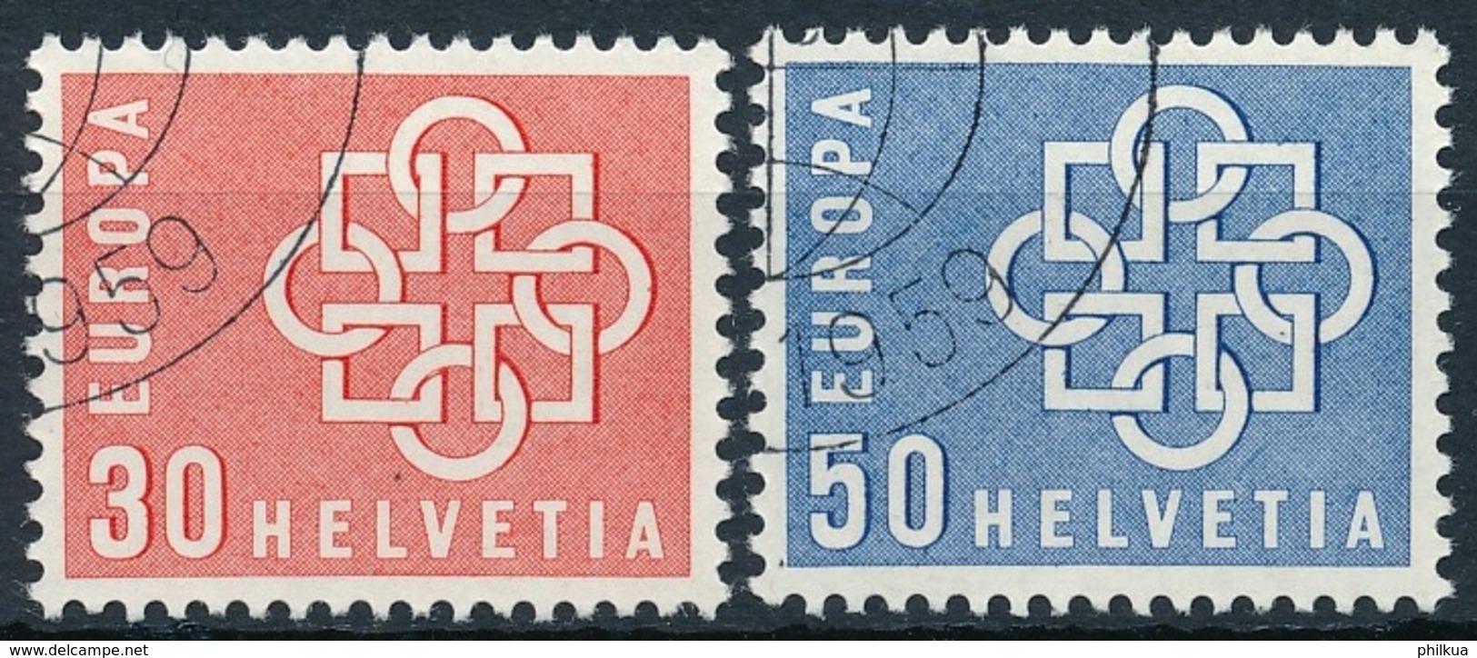 347-348 Serie Mit Ersttag Sonderstempel - Einheiltiche ET-Eckstempel - Gebruikt