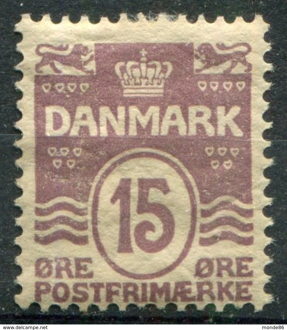 DANEMARK -  Y&T  N° 52 *...perf 12.5 - Unused Stamps