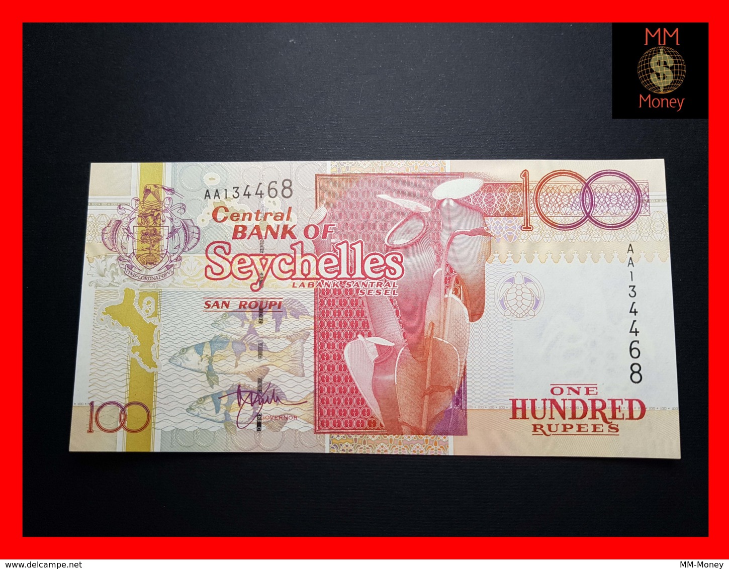 SEYCHELLES 100 Rupees 1998  P. 39   UNC - Seychellen