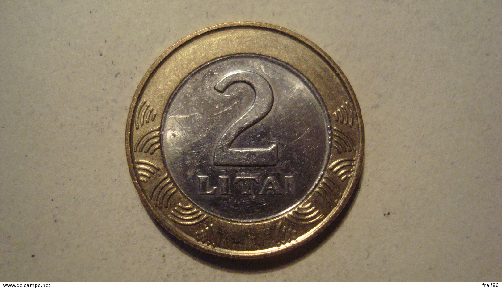 MONNAIE LITUANIE 2 LITAI 2001 - Lituanie