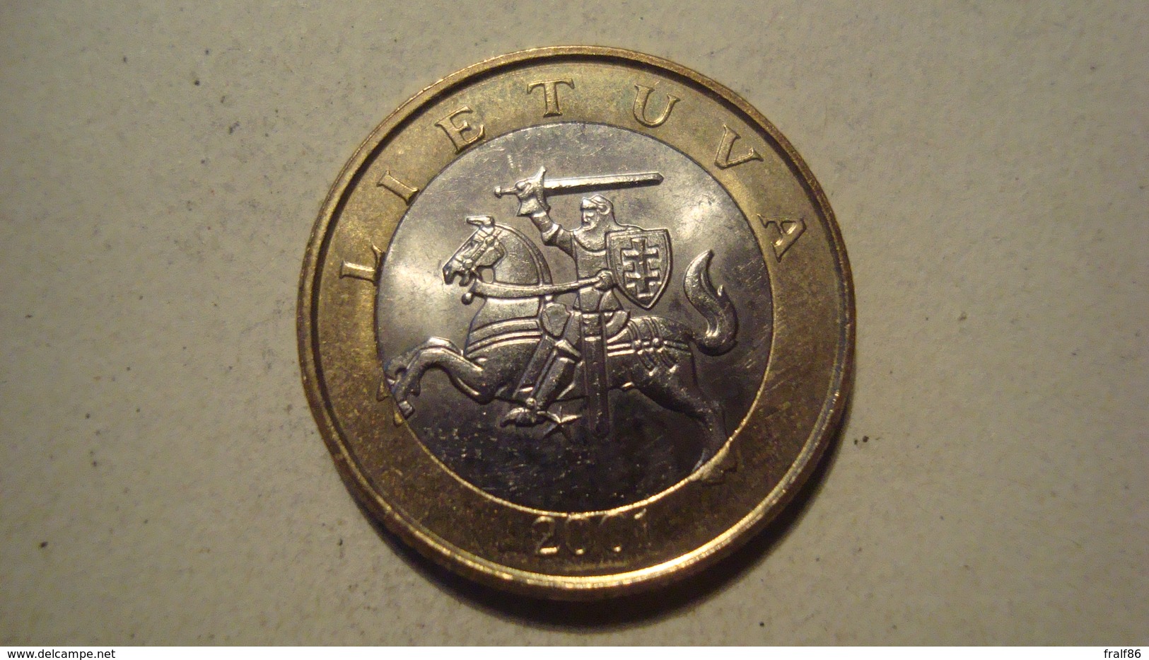 MONNAIE LITUANIE 2 LITAI 2001 - Lituanie