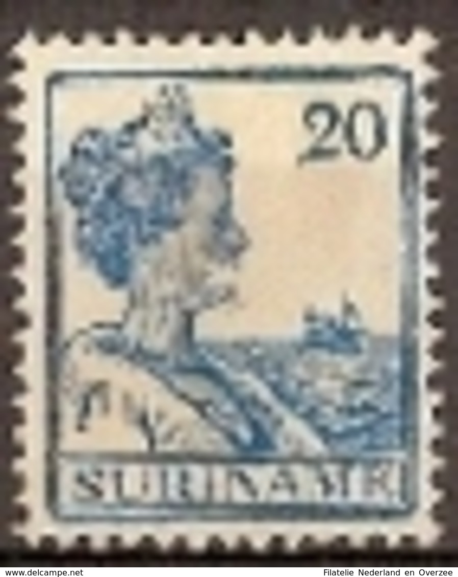 Suriname NVPH Nr 93 Ongebruikt/MH Koningin Wilhelmina 1922 - Suriname ... - 1975