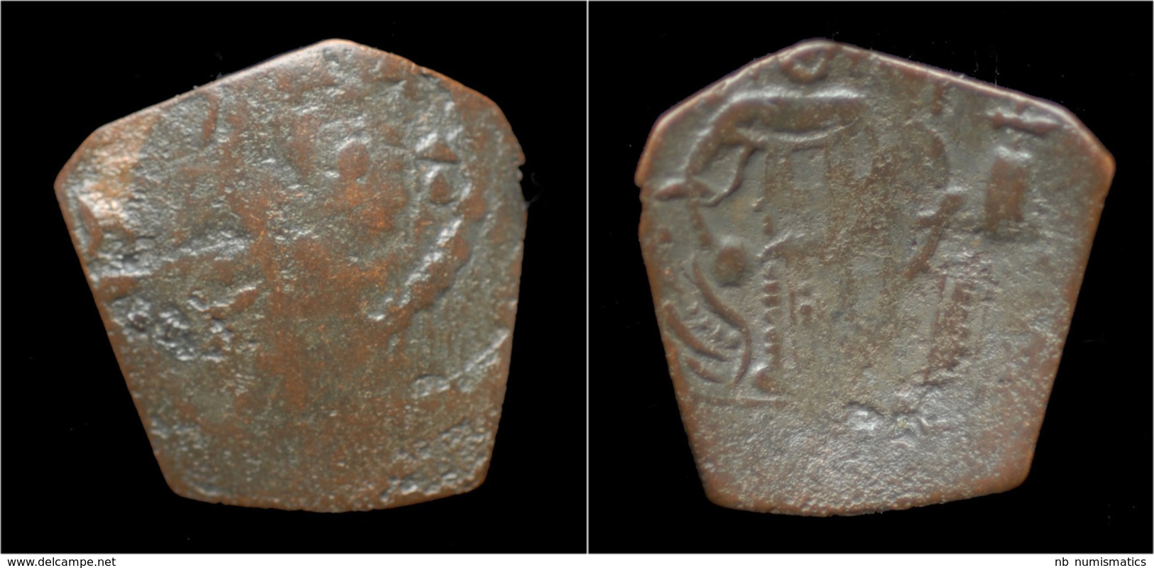 Manuel I Comnenus Bronze Trachy - Byzantium