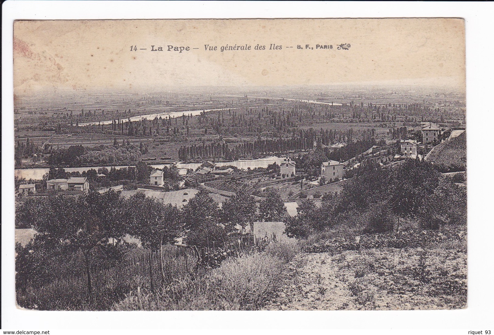 14 - La Pape - Vue Générale Des Iles - Rillieux La Pape