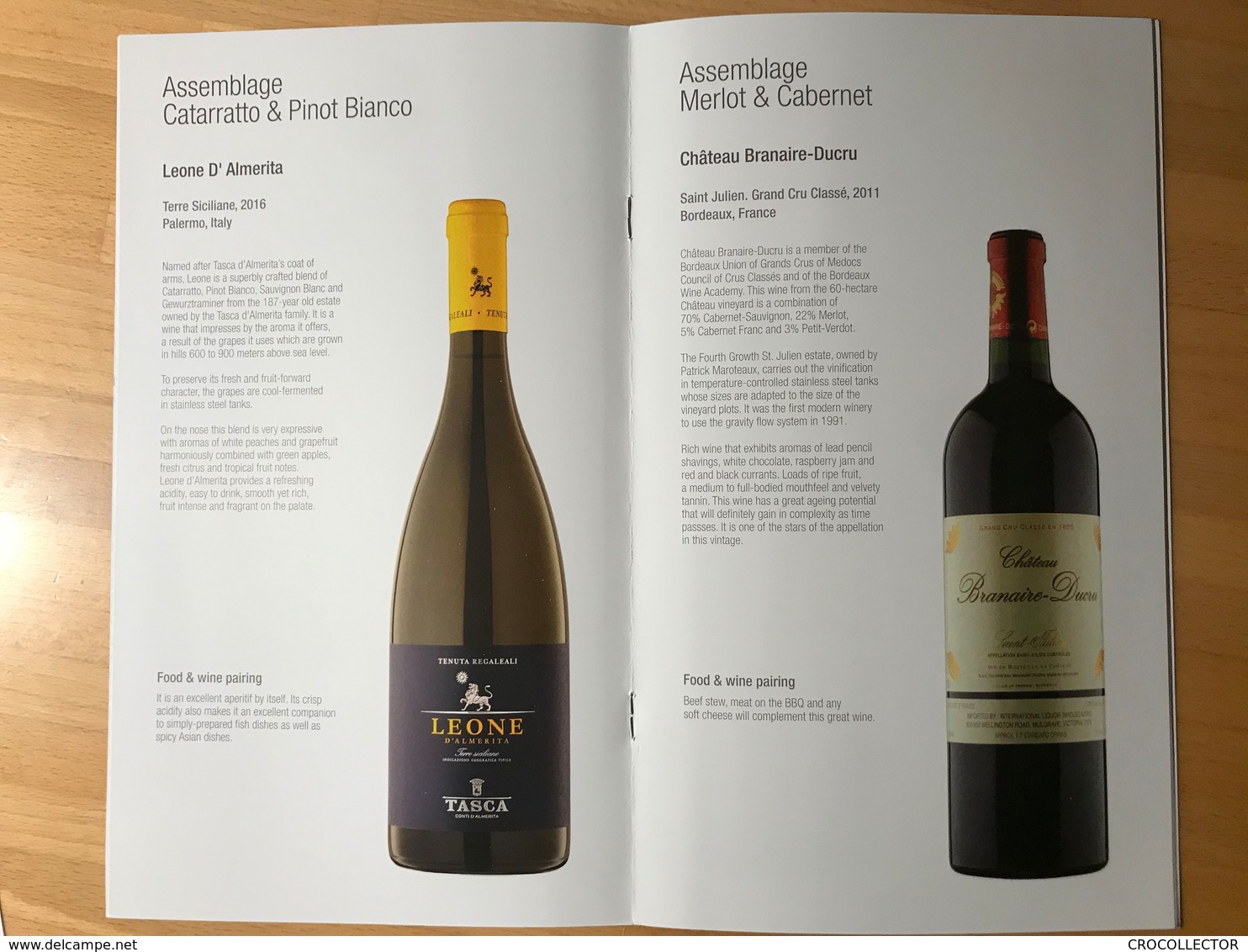 QATAR BUSINESS CLASS WINE AND BEVERAGE LIST BC -DEC- 17 - Menú