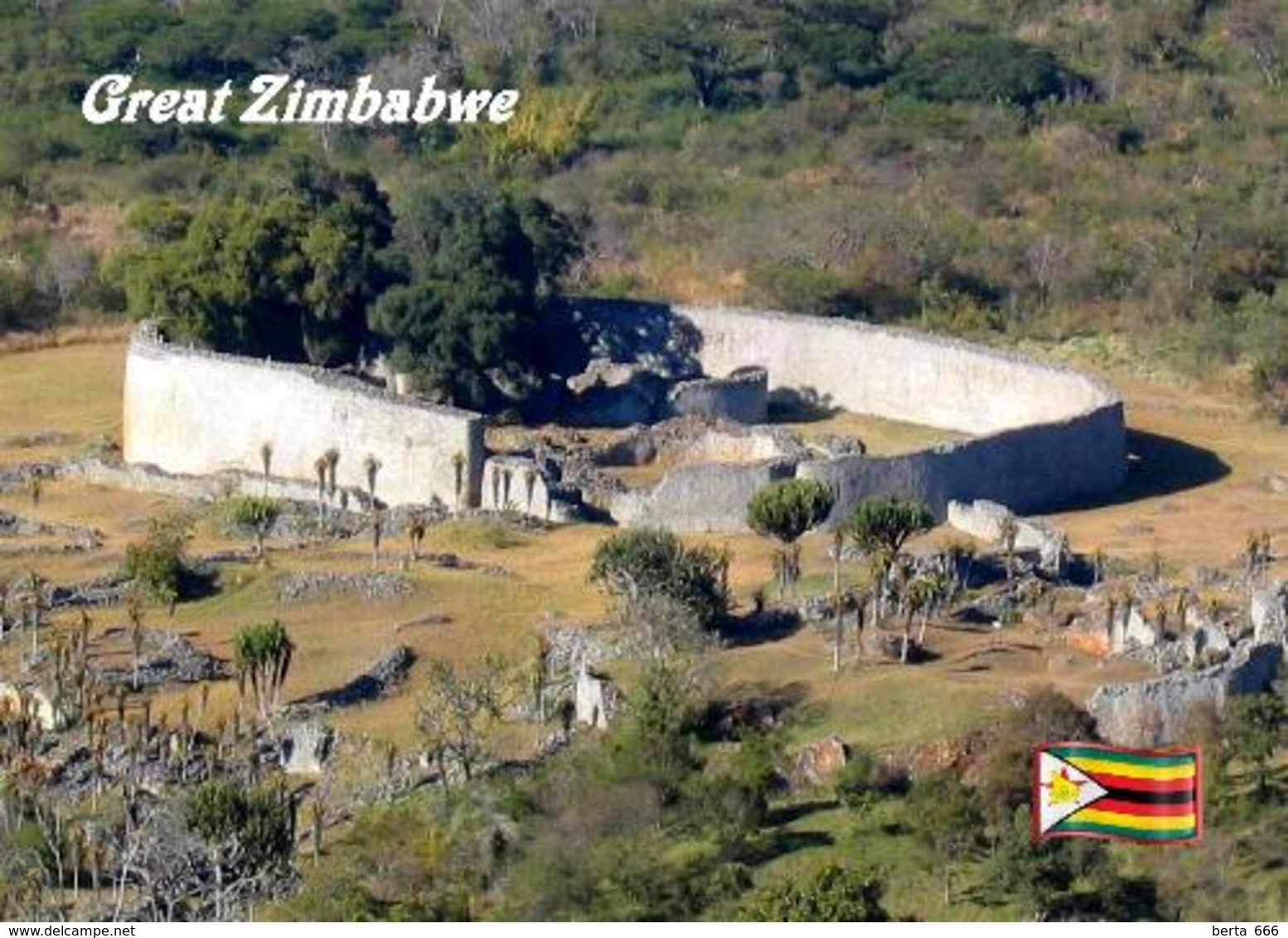 Zimbabwe Great Zimbabwe UNESCO New Postcard - Zimbabwe