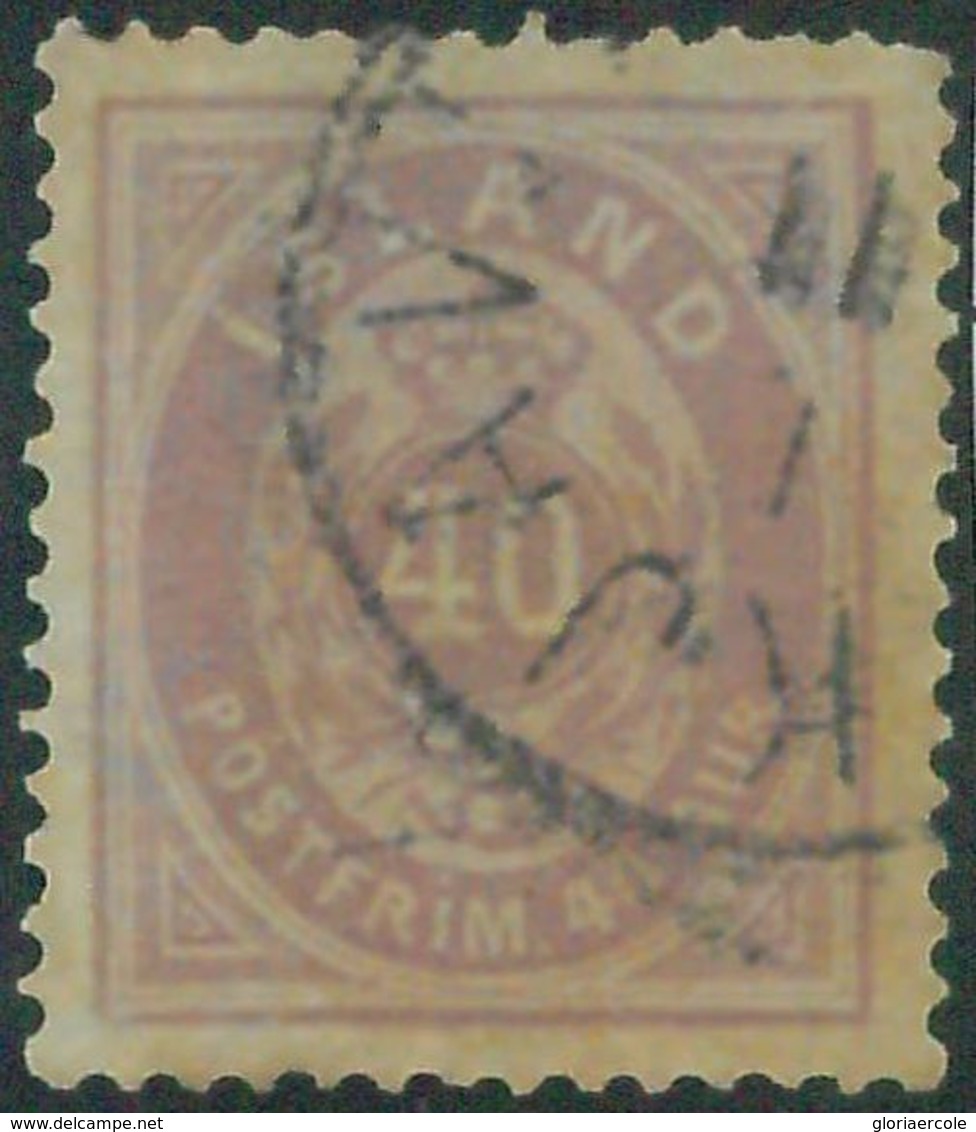 88198  - ICELAND -  STAMP  - MICHEL  #  15A -   Very Fine  USED - Neufs